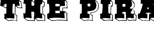 Font : NorthFaceDisplayCapsSSK Custom Text : The Pirate Way Test your own text here Click to download or to view this font on a tshirt that can be custom printed in Bali