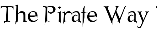 Font : Nosferatu-Regular Custom Text : The Pirate Way Test your own text here Click to download or to view this font on a tshirt that can be custom printed in Bali
