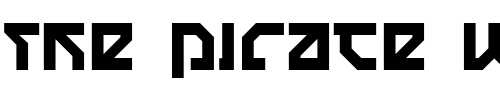 Font : Nostromo Custom Text : The Pirate Way Test your own text here Click to download or to view this font on a tshirt that can be custom printed in Bali