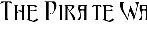 Font : Nouveau-Extended-Normal Custom Text : The Pirate Way Test your own text here Click to download or to view this font on a tshirt that can be custom printed in Bali