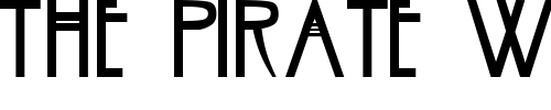 Font : Nouveau-Regular Custom Text : The Pirate Way Test your own text here Click to download or to view this font on a tshirt that can be custom printed in Bali