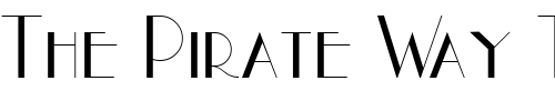 Font : NouveauAsta-Regular Custom Text : The Pirate Way Test your own text here Click to download or to view this font on a tshirt that can be custom printed in Bali