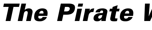Font : Nova-Black-SSi-Extra-Bold-Italic Custom Text : The Pirate Way Test your own text here Click to download or to view this font on a tshirt that can be custom printed in Bali