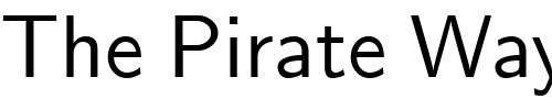 Font : Nova-Regular Custom Text : The Pirate Way Test your own text here Click to download or to view this font on a tshirt that can be custom printed in Bali