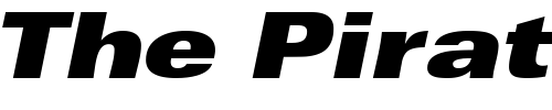 Font : NovaBlackExpandedSSK-Italic Custom Text : The Pirate Way Test your own text here Click to download or to view this font on a tshirt that can be custom printed in Bali