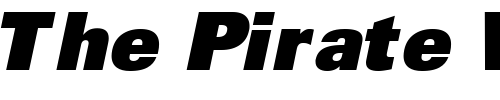 Font : NovaBlackSSK-Bold-Italic Custom Text : The Pirate Way Test your own text here Click to download or to view this font on a tshirt that can be custom printed in Bali
