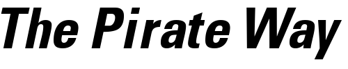 Font : NovaCondSSK-BoldItalic Custom Text : The Pirate Way Test your own text here Click to download or to view this font on a tshirt that can be custom printed in Bali