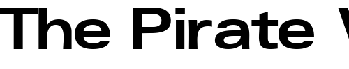 Font : NovaExpandedSSK-Bold Custom Text : The Pirate Way Test your own text here Click to download or to view this font on a tshirt that can be custom printed in Bali