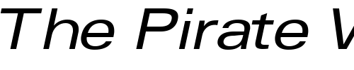 Font : NovaExpandedSSK-Italic Custom Text : The Pirate Way Test your own text here Click to download or to view this font on a tshirt that can be custom printed in Bali