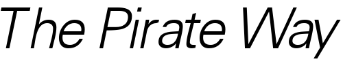 Font : NovaLightSSK-Italic Custom Text : The Pirate Way Test your own text here Click to download or to view this font on a tshirt that can be custom printed in Bali