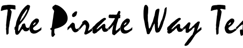 Font : NovaScript Custom Text : The Pirate Way Test your own text here Click to download or to view this font on a tshirt that can be custom printed in Bali