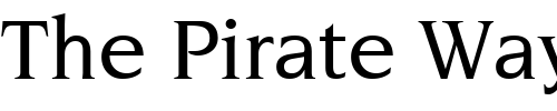 Font : Novarese-Medium Custom Text : The Pirate Way Test your own text here Click to download or to view this font on a tshirt that can be custom printed in Bali