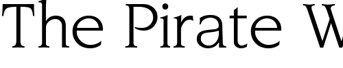 Font : Novarese-Regular Custom Text : The Pirate Way Test your own text here Click to download or to view this font on a tshirt that can be custom printed in Bali