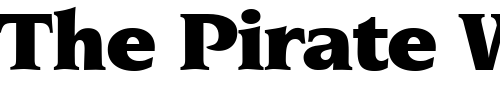 Font : NoveltyUltra-Regular Custom Text : The Pirate Way Test your own text here Click to download or to view this font on a tshirt that can be custom printed in Bali