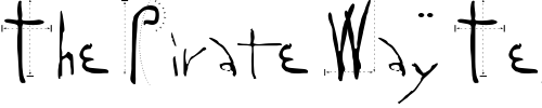 Font : NoweAtenyVol2LL Custom Text : The Pirate Way Test your own text here Click to download or to view this font on a tshirt that can be custom printed in Bali