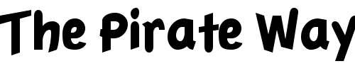 Font : Nu-Casual-Demo Custom Text : The Pirate Way Test your own text here Click to download or to view this font on a tshirt that can be custom printed in Bali
