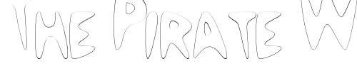 Font : NuWaveCondensedOutline Custom Text : The Pirate Way Test your own text here Click to download or to view this font on a tshirt that can be custom printed in Bali