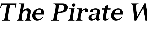Font : NuanceSSK-BoldItalic Custom Text : The Pirate Way Test your own text here Click to download or to view this font on a tshirt that can be custom printed in Bali