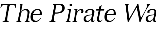 Font : NuanceSSK-Italic Custom Text : The Pirate Way Test your own text here Click to download or to view this font on a tshirt that can be custom printed in Bali