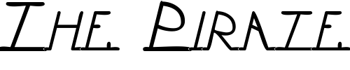 Font : NutsedgeSCapsSSK Custom Text : The Pirate Way Test your own text here Click to download or to view this font on a tshirt that can be custom printed in Bali