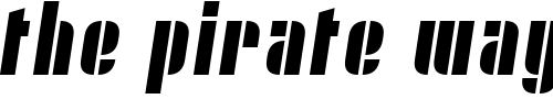 Font : Nyamomobile Custom Text : The Pirate Way Test your own text here Click to download or to view this font on a tshirt that can be custom printed in Bali