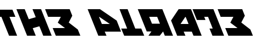 Font : Nyet-Leftalic Custom Text : The Pirate Way Test your own text here Click to download or to view this font on a tshirt that can be custom printed in Bali
