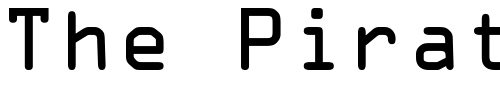 Font : OCRA-LT Custom Text : The Pirate Way Test your own text here Click to download or to view this font on a tshirt that can be custom printed in Bali