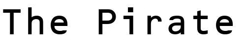 Font : OCRB Custom Text : The Pirate Way Test your own text here Click to download or to view this font on a tshirt that can be custom printed in Bali