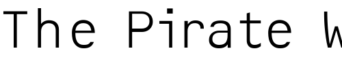 Font : OCRF-Light Custom Text : The Pirate Way Test your own text here Click to download or to view this font on a tshirt that can be custom printed in Bali