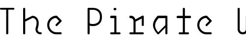Font : OHmygod-Light Custom Text : The Pirate Way Test your own text here Click to download or to view this font on a tshirt that can be custom printed in Bali