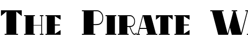 Font : OakParkAve Custom Text : The Pirate Way Test your own text here Click to download or to view this font on a tshirt that can be custom printed in Bali