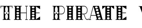 Font : OakParkSpeckled Custom Text : The Pirate Way Test your own text here Click to download or to view this font on a tshirt that can be custom printed in Bali
