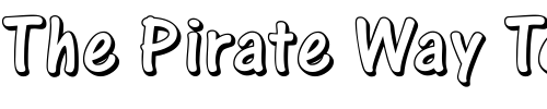 Font : OakenShaded Custom Text : The Pirate Way Test your own text here Click to download or to view this font on a tshirt that can be custom printed in Bali