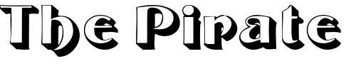 Font : ObeliskSSK Custom Text : The Pirate Way Test your own text here Click to download or to view this font on a tshirt that can be custom printed in Bali