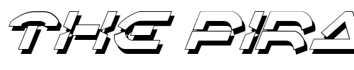 Font : Oberon-Deux-Shadow-Italic Custom Text : The Pirate Way Test your own text here Click to download or to view this font on a tshirt that can be custom printed in Bali