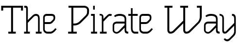 Font : Oblique-TextLight Custom Text : The Pirate Way Test your own text here Click to download or to view this font on a tshirt that can be custom printed in Bali