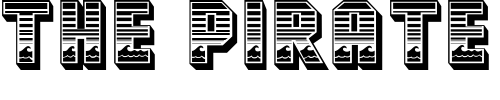 Font : Ocean-View-MF-Initials Custom Text : The Pirate Way Test your own text here Click to download or to view this font on a tshirt that can be custom printed in Bali