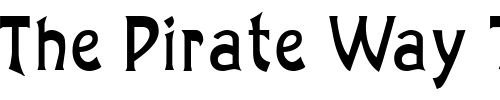 Font : Oceana-Normal Custom Text : The Pirate Way Test your own text here Click to download or to view this font on a tshirt that can be custom printed in Bali