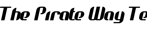 Font : Octane-Premium Custom Text : The Pirate Way Test your own text here Click to download or to view this font on a tshirt that can be custom printed in Bali