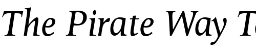 Font : OctavianMT-OsF-Italic Custom Text : The Pirate Way Test your own text here Click to download or to view this font on a tshirt that can be custom printed in Bali