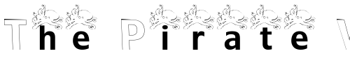 Font : OctopusCapitalLessHollow Custom Text : The Pirate Way Test your own text here Click to download or to view this font on a tshirt that can be custom printed in Bali