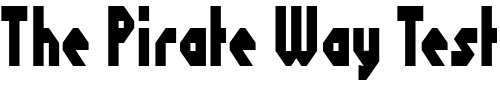 Font : Octoville Custom Text : The Pirate Way Test your own text here Click to download or to view this font on a tshirt that can be custom printed in Bali