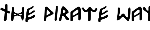 Font : Odinson Custom Text : The Pirate Way Test your own text here Click to download or to view this font on a tshirt that can be custom printed in Bali