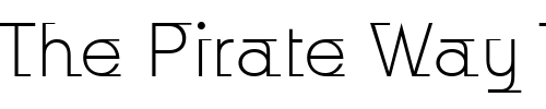 Font : Odyssee-ITC-Light Custom Text : The Pirate Way Test your own text here Click to download or to view this font on a tshirt that can be custom printed in Bali