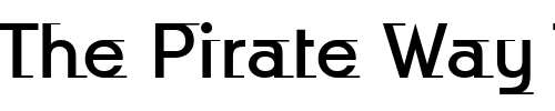 Font : Odyssee-ITC-Medium Custom Text : The Pirate Way Test your own text here Click to download or to view this font on a tshirt that can be custom printed in Bali