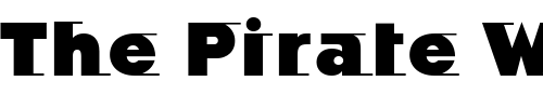 Font : Odyssee-ITC-Ultra Custom Text : The Pirate Way Test your own text here Click to download or to view this font on a tshirt that can be custom printed in Bali