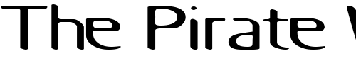 Font : OdysseyExtended Custom Text : The Pirate Way Test your own text here Click to download or to view this font on a tshirt that can be custom printed in Bali