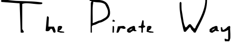 Font : Of-the-Fleshlady Custom Text : The Pirate Way Test your own text here Click to download or to view this font on a tshirt that can be custom printed in Bali