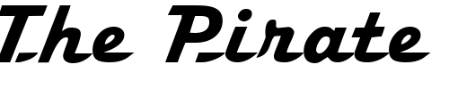 Font : Ol--54 Custom Text : The Pirate Way Test your own text here Click to download or to view this font on a tshirt that can be custom printed in Bali