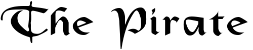 Font : OldCountryExtended Custom Text : The Pirate Way Test your own text here Click to download or to view this font on a tshirt that can be custom printed in Bali
